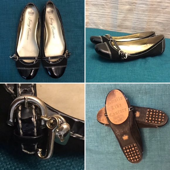 SOLD! JUICY flats w charm & buckle embellishment - Picture 1 of 6